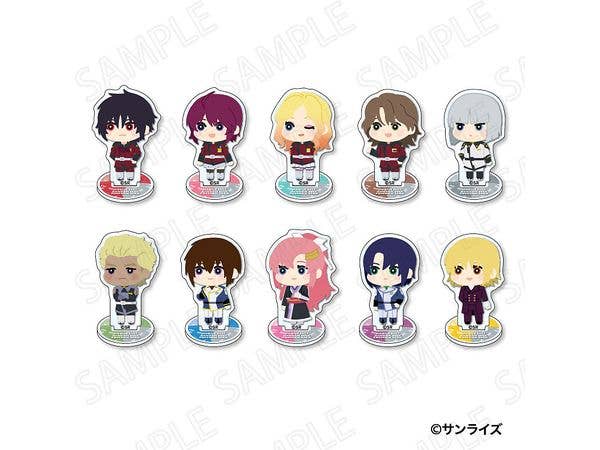 Mobile Suit Gundam SEED FREEDOM ZERO Fluffy Mini Acrylic Stand 1 Box (10pcs)