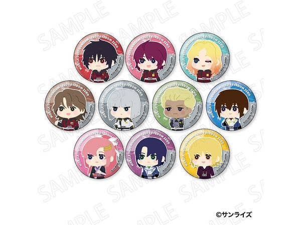 Mobile Suit Gundam SEED FREEDOM ZERO Fluffy Can Badge Collection 1 Box (10 pieces)