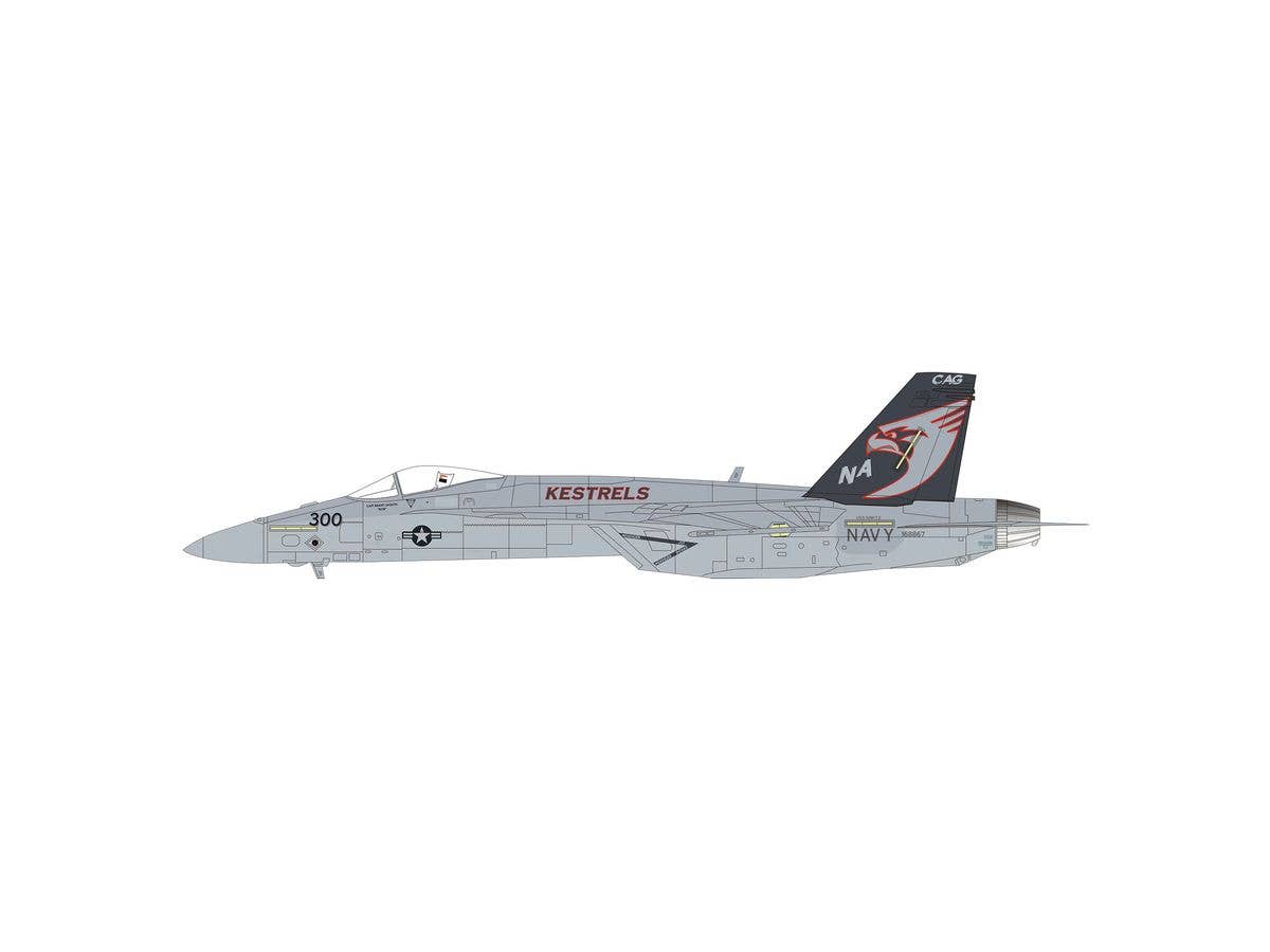 US Navy F/A-18E Super Hornet VFA-137 Kestrels 2025 CAG Aircraft