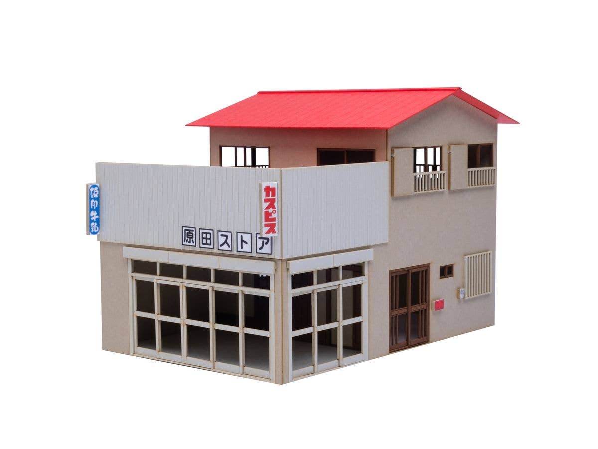 Paper kit Town Corner Accessory Series Corner Shop