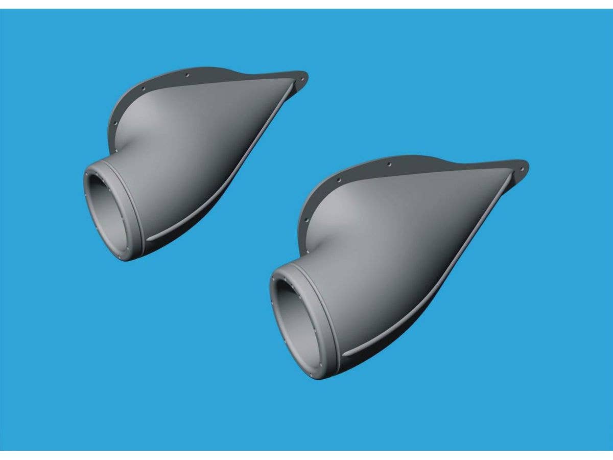 Bf109G air intake (for TAMIYA)