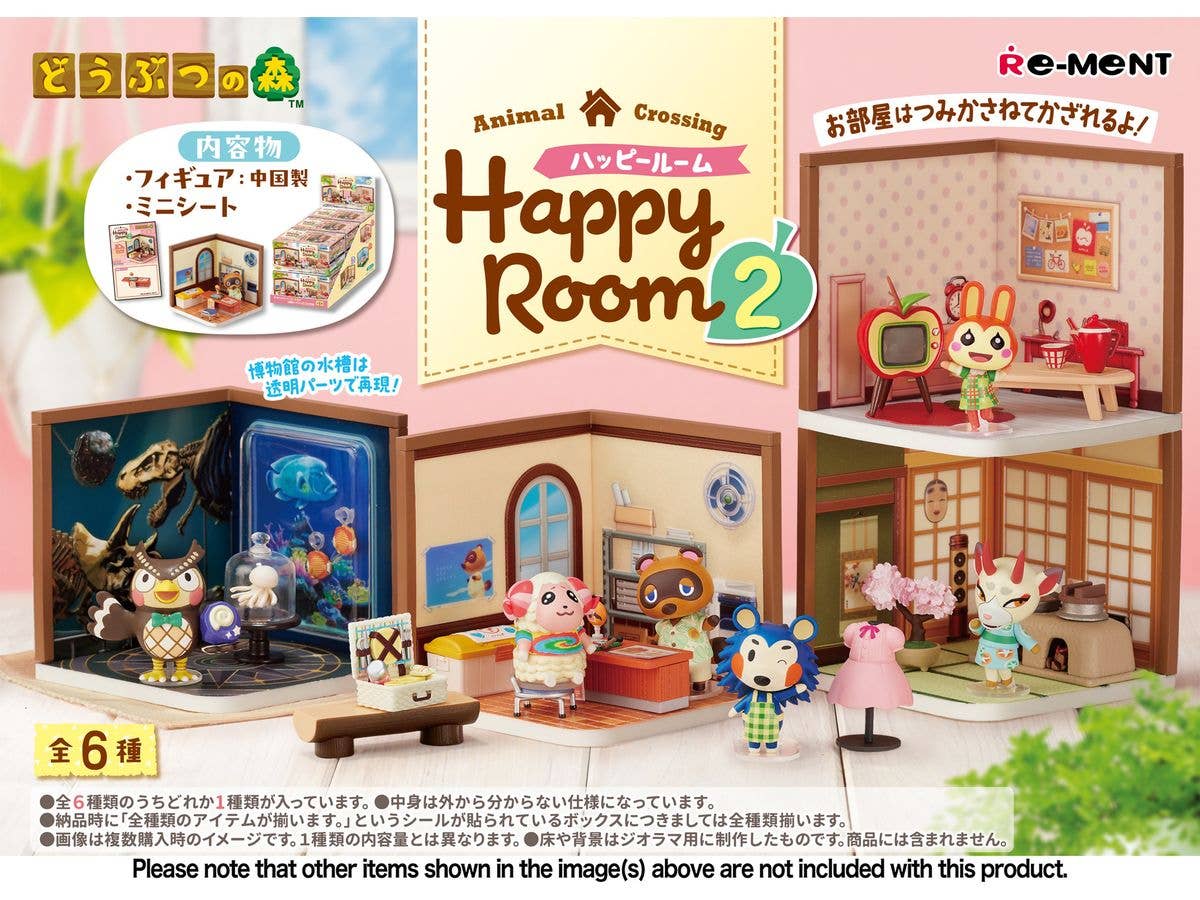 Animal Crossing Happy Room 2 1Box 6pcs