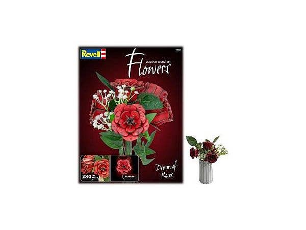 Creative Wood Art Flowers Series Dream of Roses