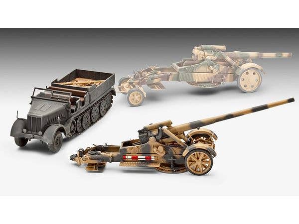 Sd.Kfz.9 Famo & 21cm Morser 18 / or 17cm Kanone 18
