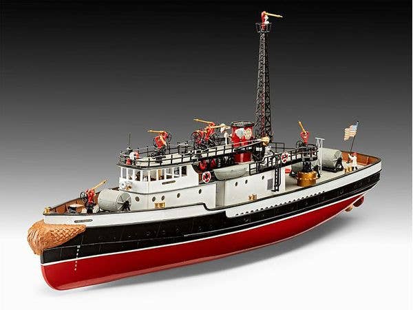 Firefighter Fireboat