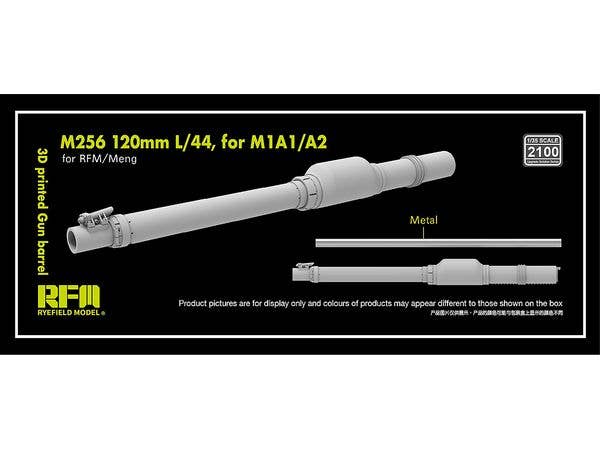 3D Printed Gun Barrel M256 120mm L/44 for M1A1/M1A2 (for RFM/Meng)