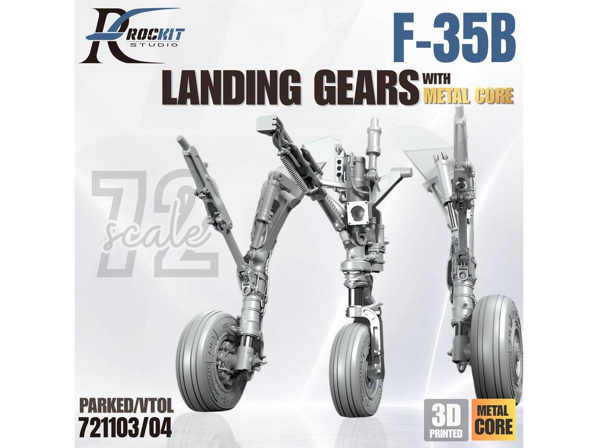 F-35B Landing gears (VTOL)for TAMIYA