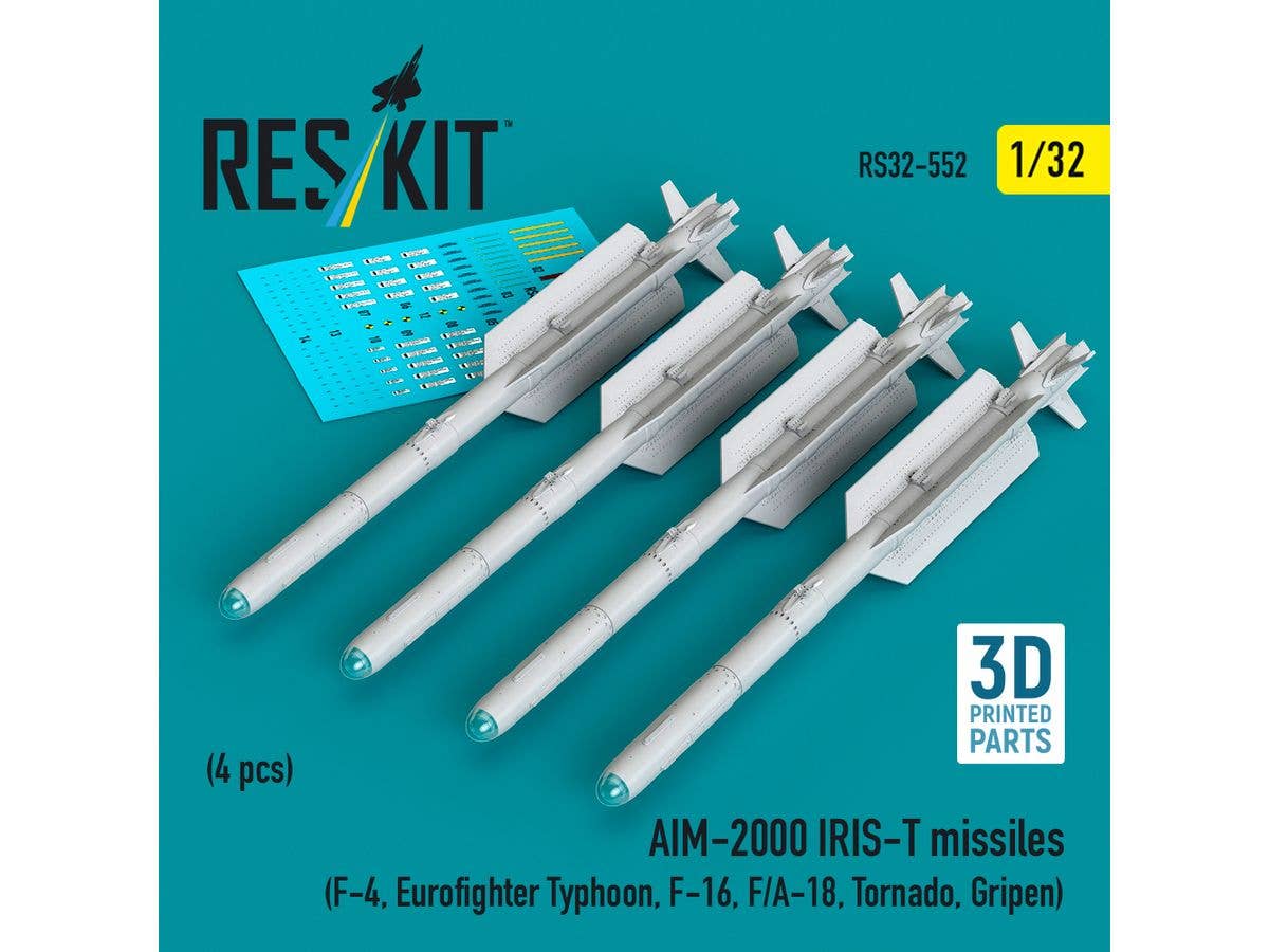 AIM-2000 IRIS-T missiles (4 pcs)