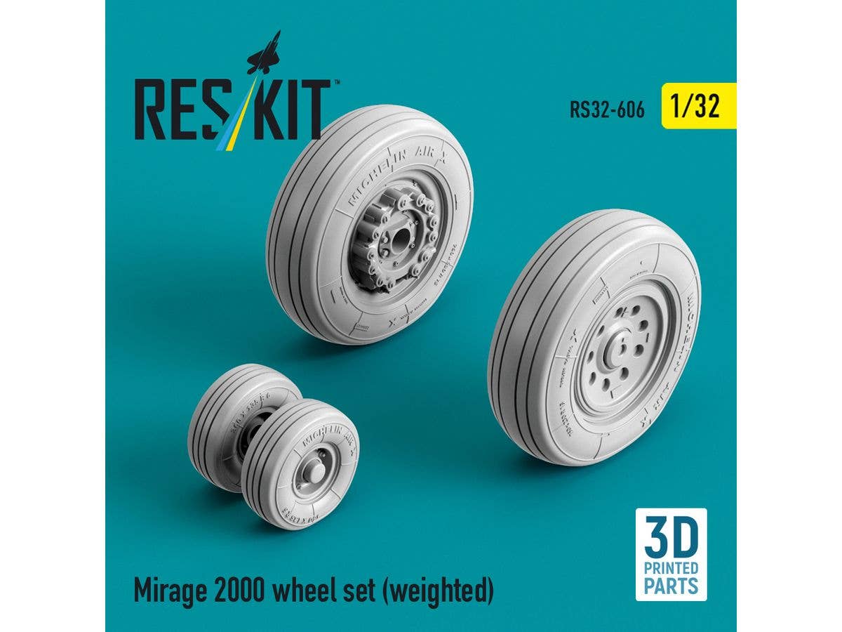 Mirage 2000 weighted wheel set