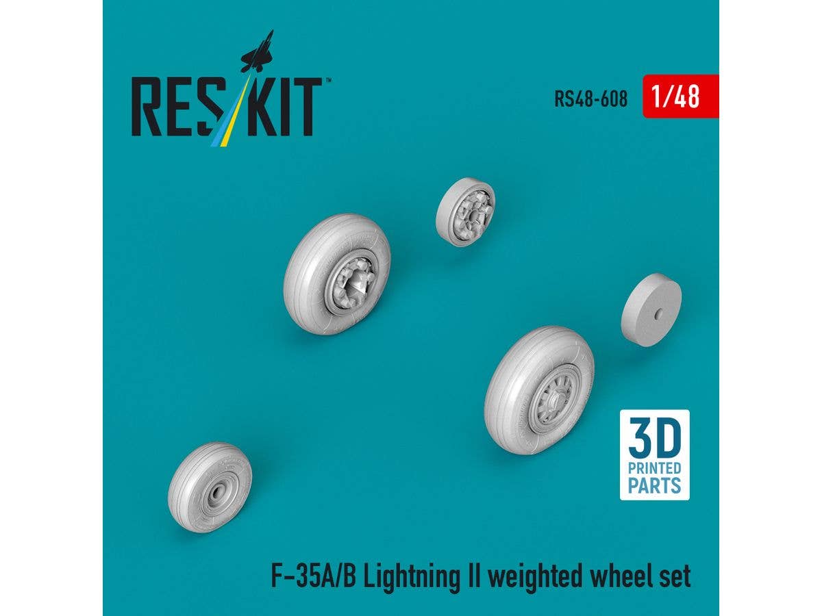 F-35A/B Lightning II weighted wheel set