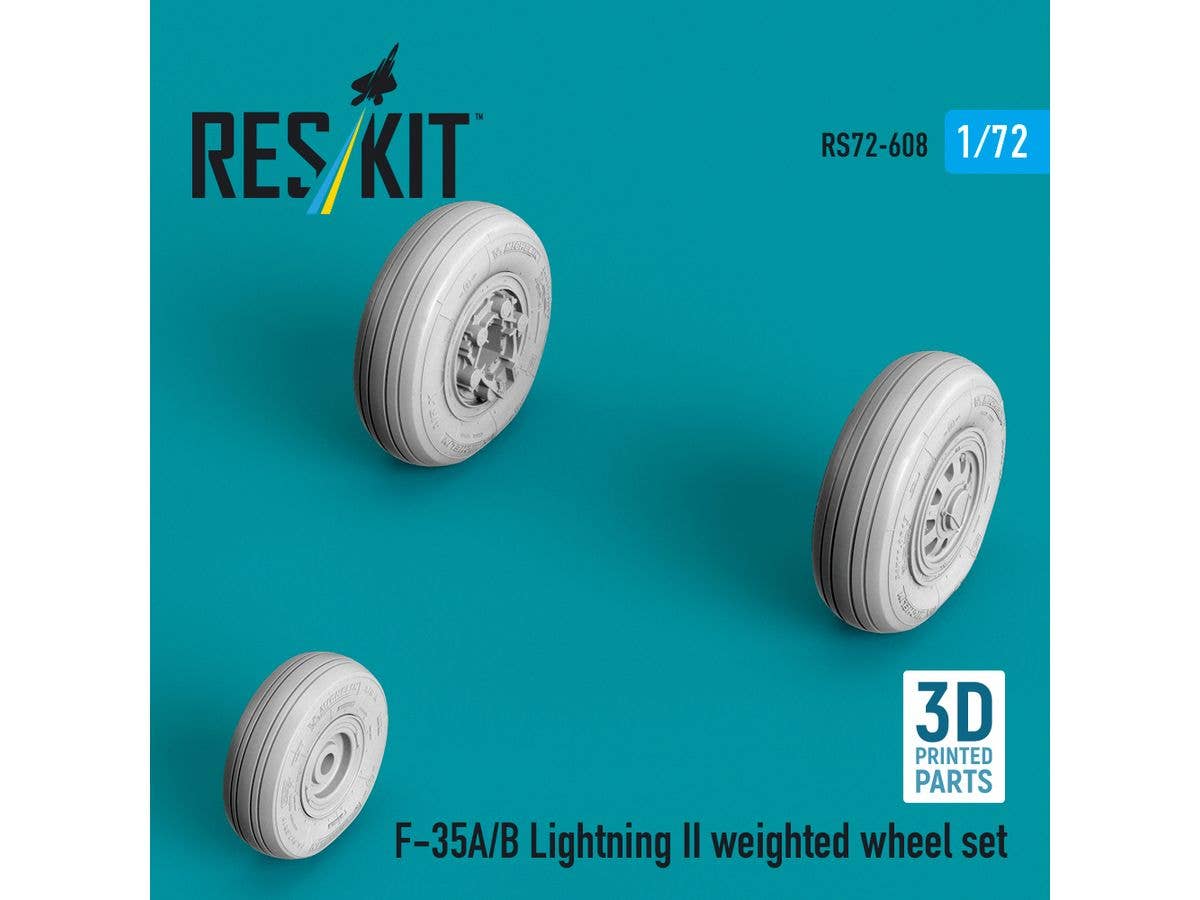 F-35A/B Lightning II weighted wheel set