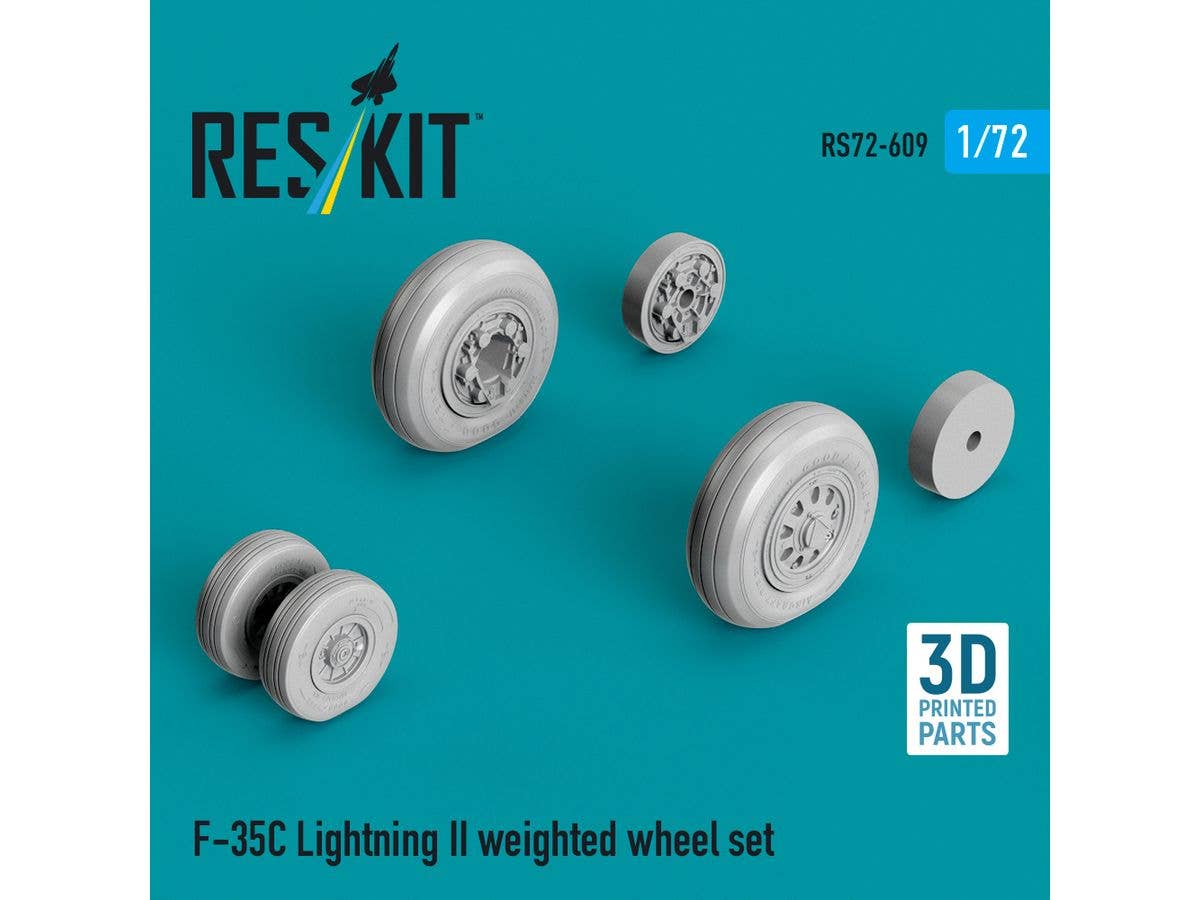 F-35C Lightning II weighted wheel set