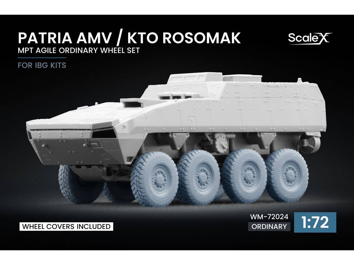 Patria AMV / KTO ROSOMAK MPT Agile Ordinary wheel set (for IBG)
