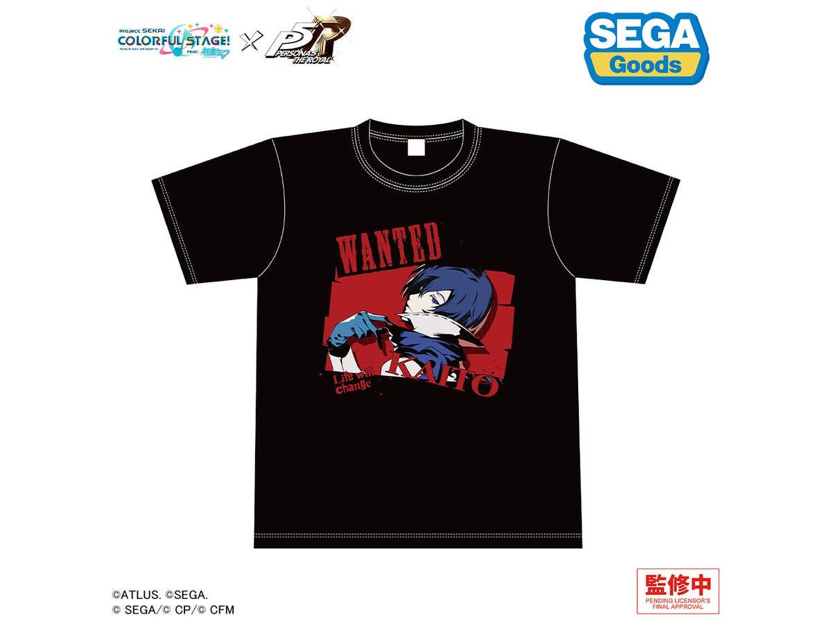 Project Sekai Colorful Stage! feat. Hatsune Miku x Persona 5 The Royal: Graphic T-Shirt KAITO