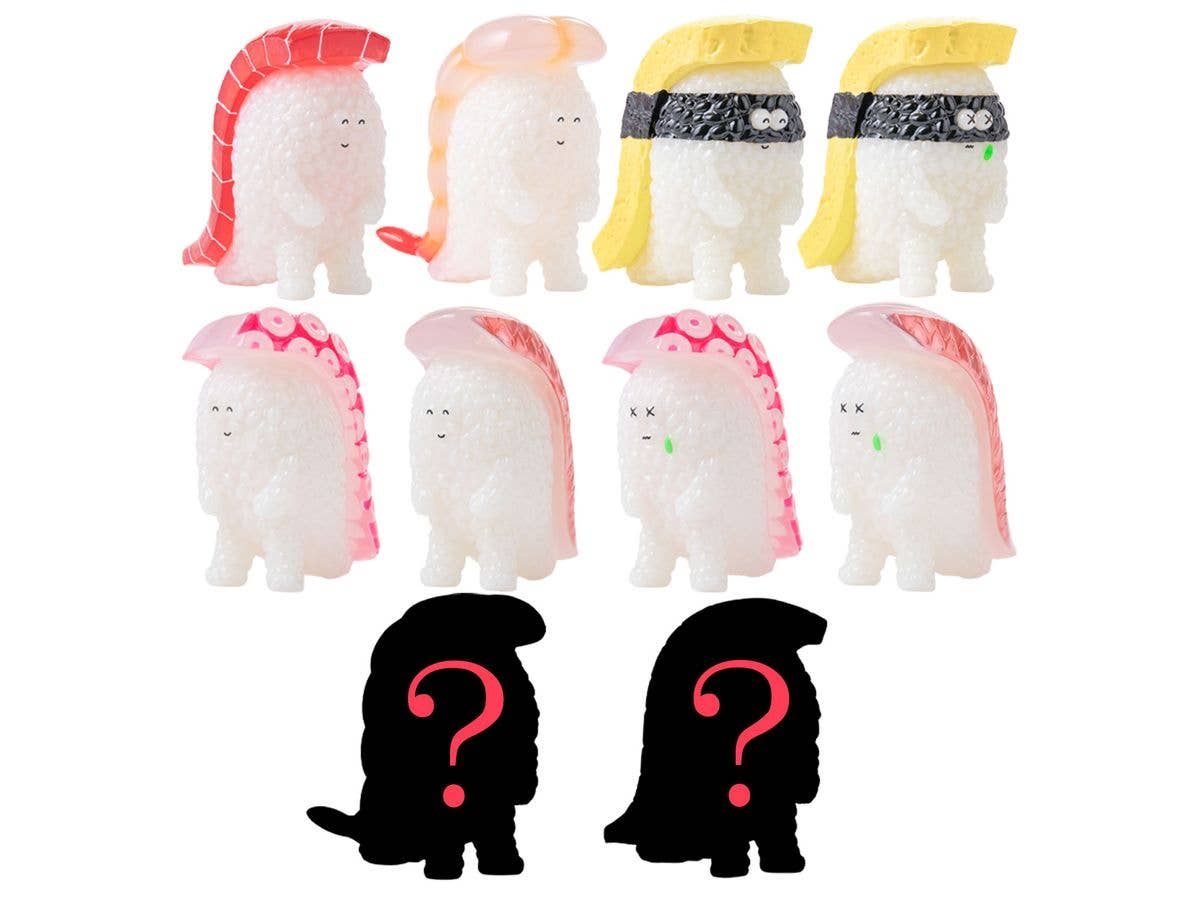 Sushi Monster Sushi-L.A.: Figure Collection 4 Happy Smile & Deep Sadness: 1Box (8pcs)