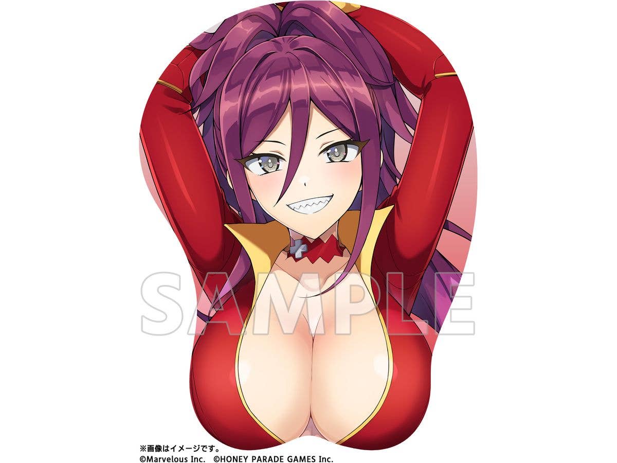 Dolphin Wave Life Size Oppai Mouse Pad Yuri Kurenashi