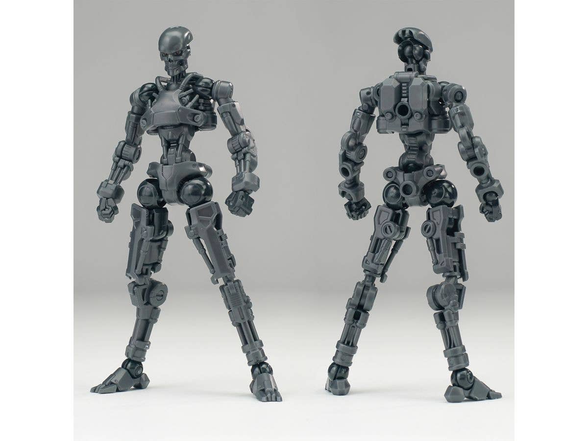 3 min project Series XENTINEL Plastic Model Kit (Silver)