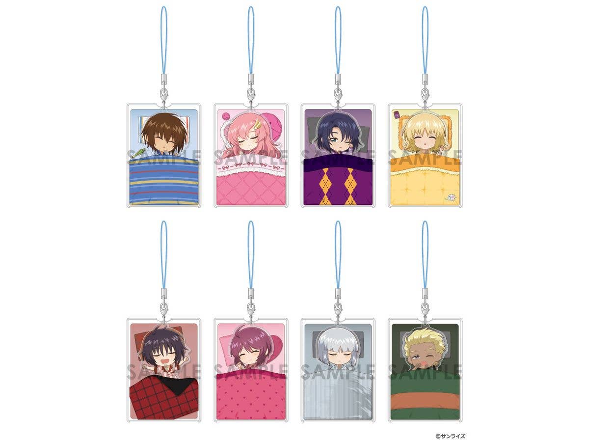 Mobile Suit Gundam SEED FREEDOM Goodnight Acrylic Strap 1 Box (8 pieces)