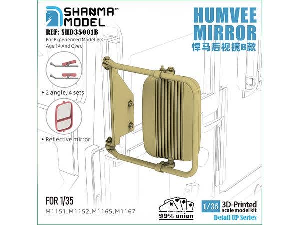 HUMVEE Mirror B (for all kits)