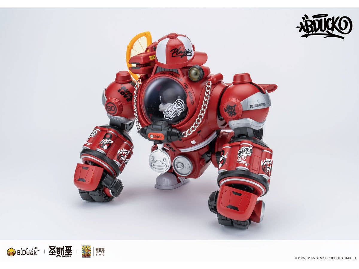 Soskill x Ultra Egg HiphopDuck Plastic Model Kit