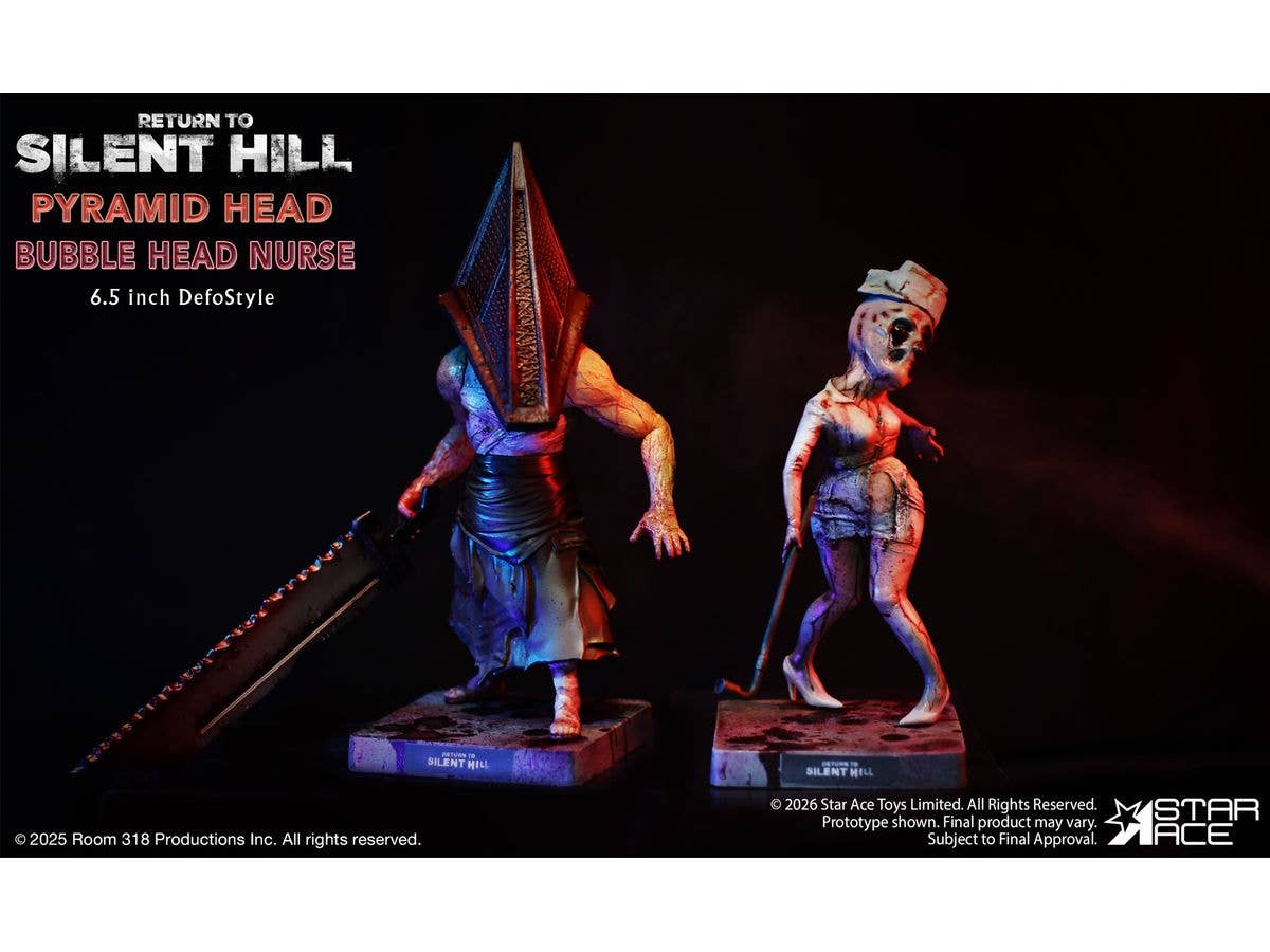Return to Silent Hill Pyramid Head + Bubble Head Nurse Twin Pack