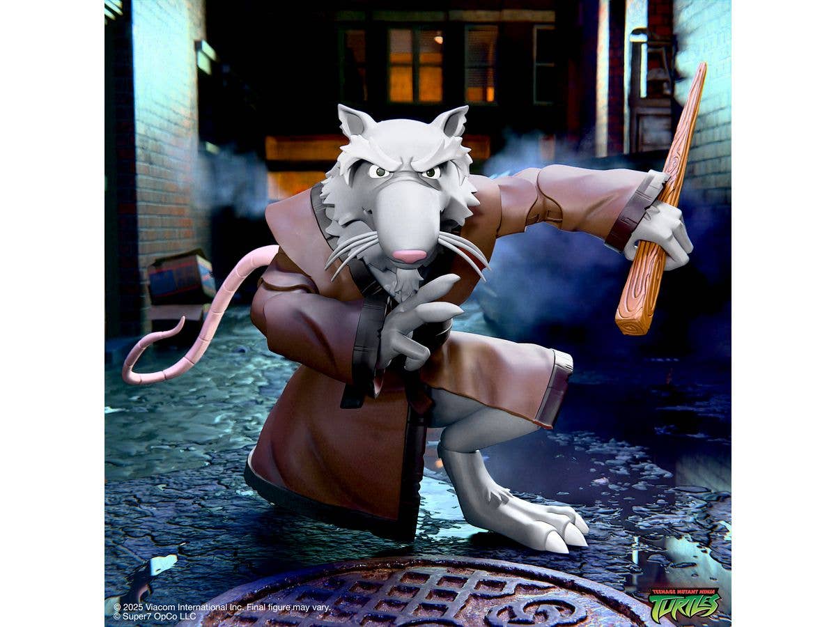 TMNT Wave 13 / Splinter Ultimate 7-Inch Action Figure 2003 Ver.
