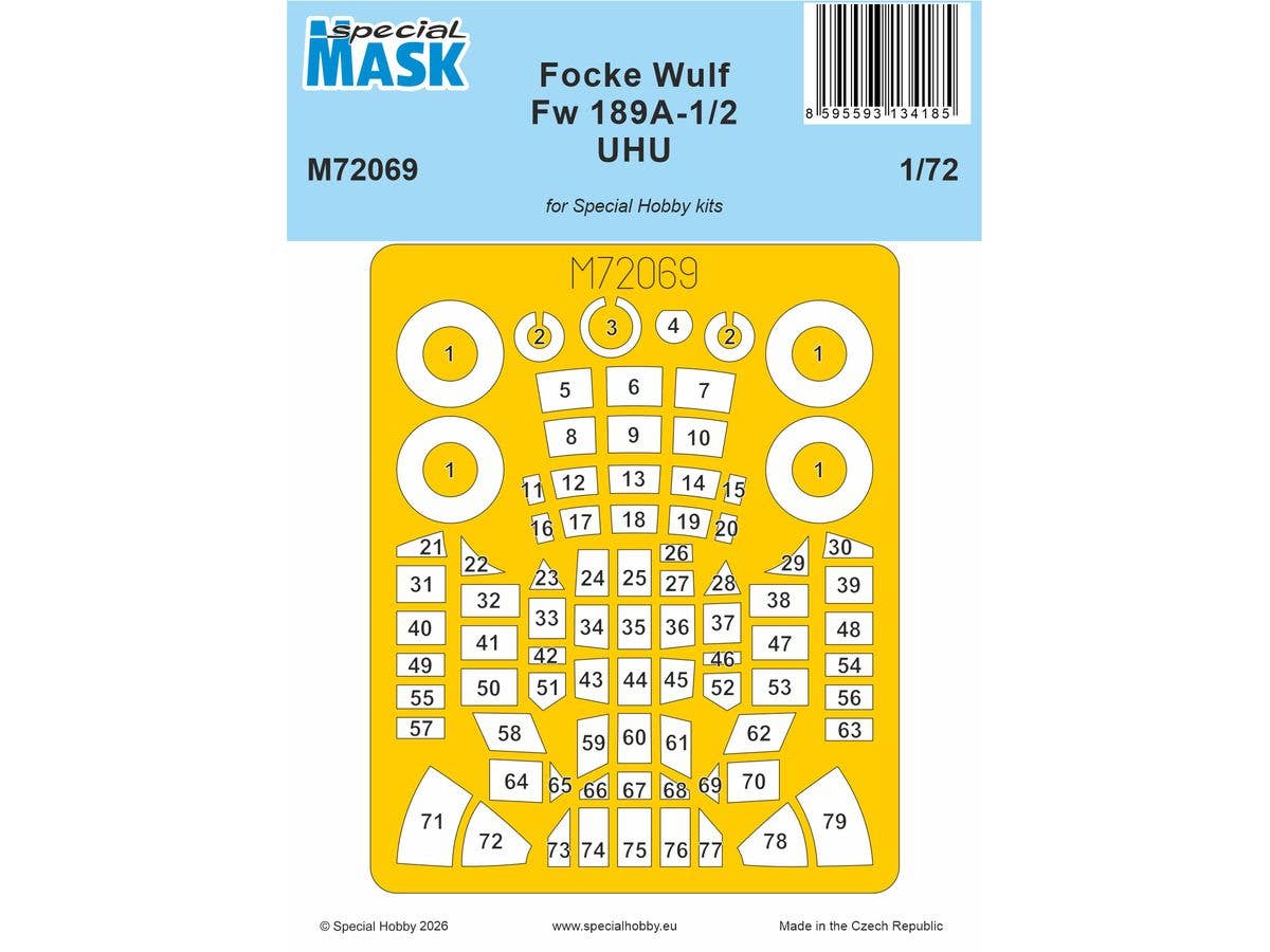 Focke Wulf Fw 189A-1/2 UHU MASK