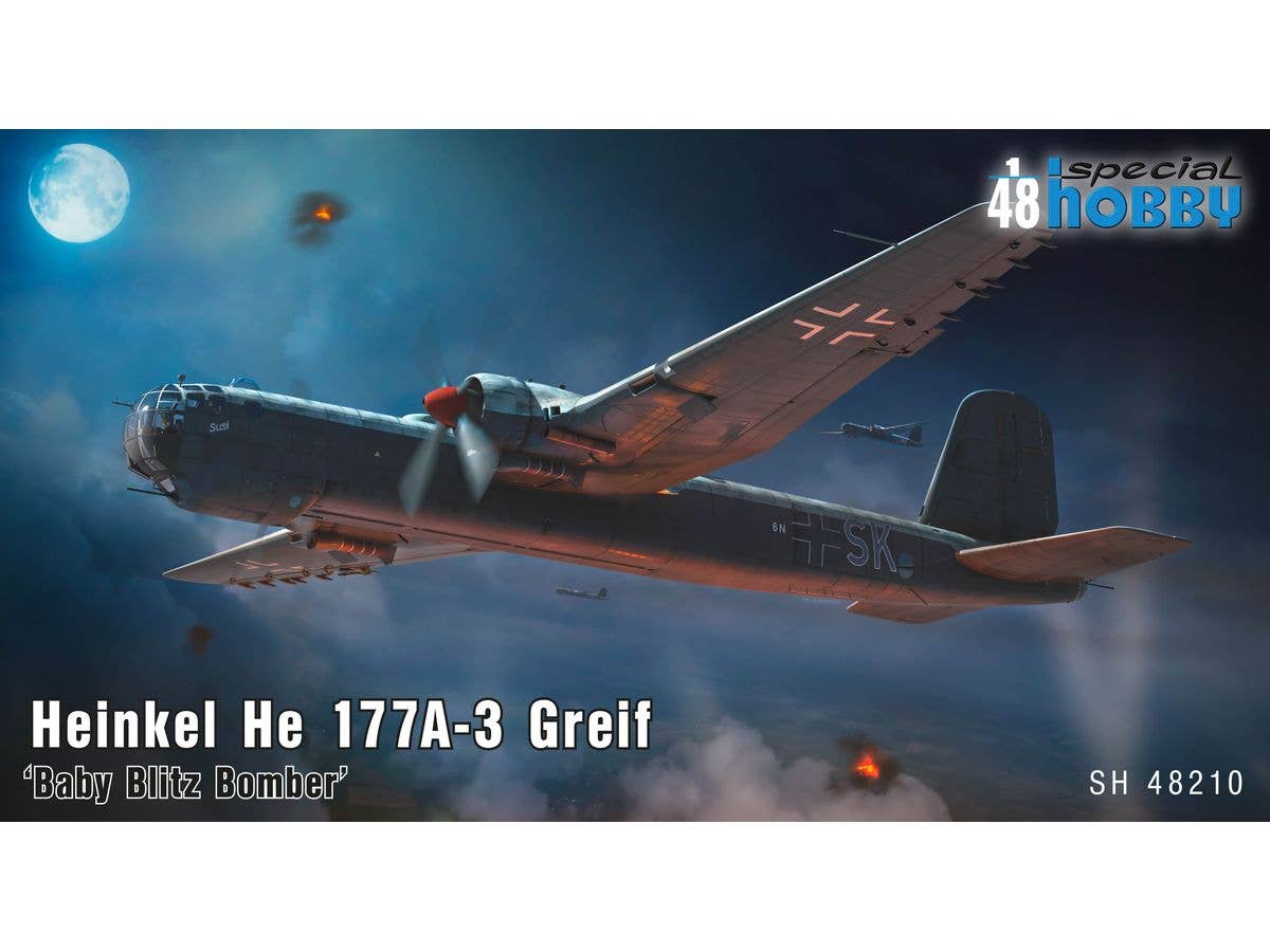 Heinkel He 177A-3 Greif ‘Baby Blitz Bomber’