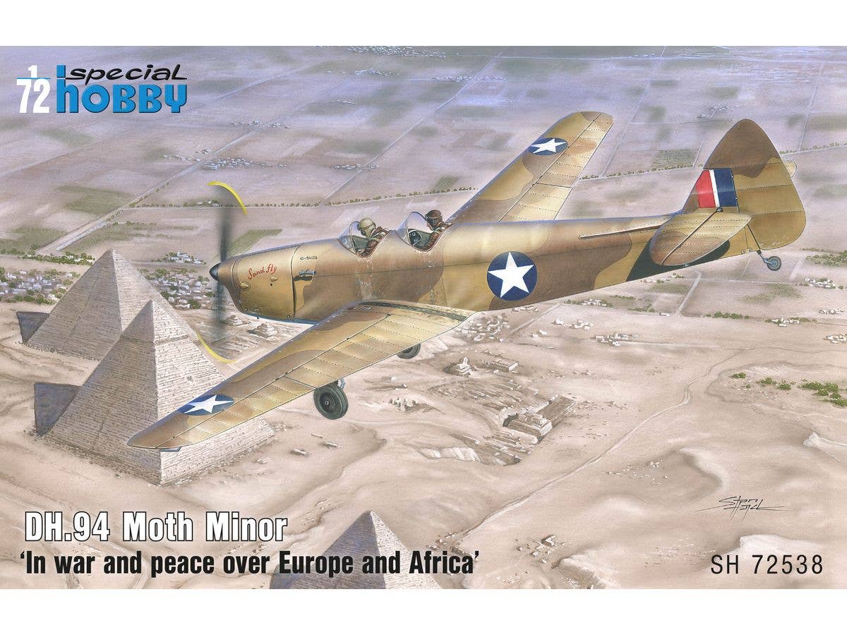 DH.94 Moth Minor 'In War and Peace Over Europe and Africa'