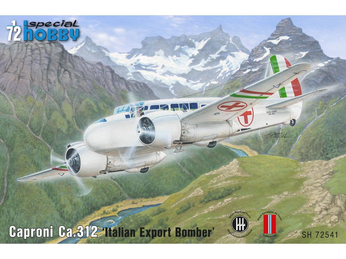 Caproni Ca.312 'Italian Export Bomber'