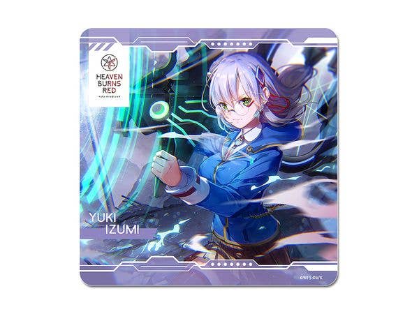 Heaven Burns Red: Rubber Mat Coaster [Yuki Izumi]