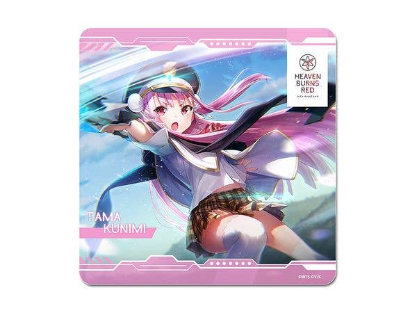 Heaven Burns Red: Rubber Mat Coaster [Tama Kunimi]