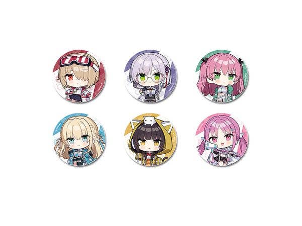 Heavenburns Red: Petit Choco Trading Can Badge Cyberpunk Ver. 1 Box (6 pieces)