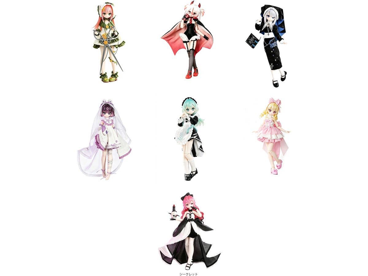 Pact Key Forgotten Castle Series Trading Doll 1Box 6pcs