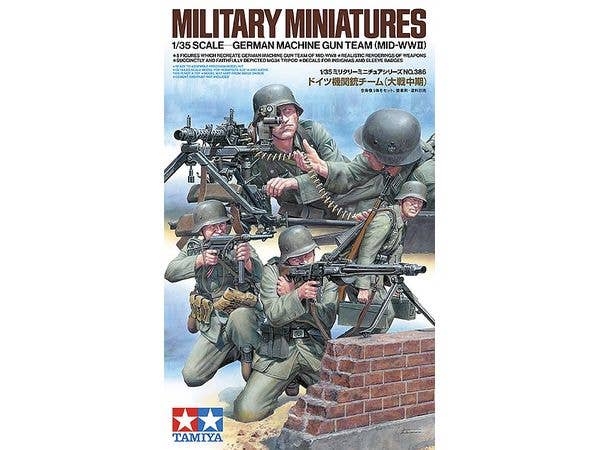 MM German Machine Gun Team Set (Mid-WWII)