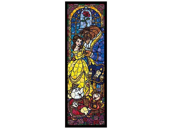 Disney Jigsaw Puzzle: Beauty and the Beast Stained Glass (Stained Art) 456pcs