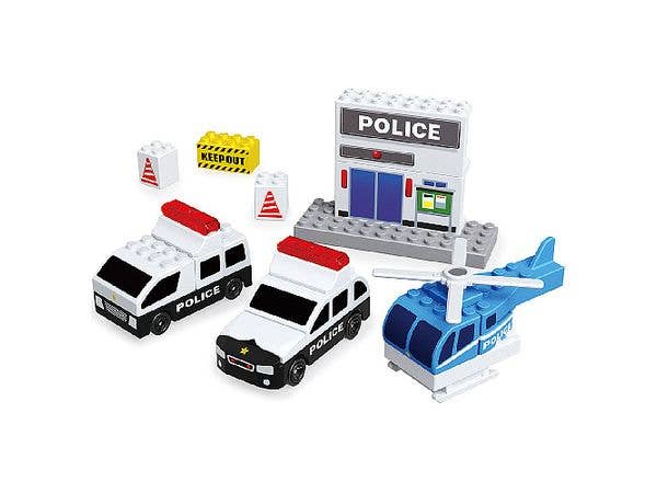 Tomica Plarail Block: Patrol Set