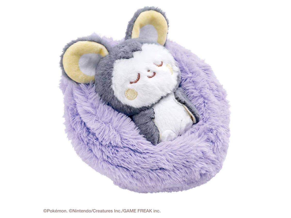Pokemon Poke Peace Sleeping Fruit Plush Toy Emolga