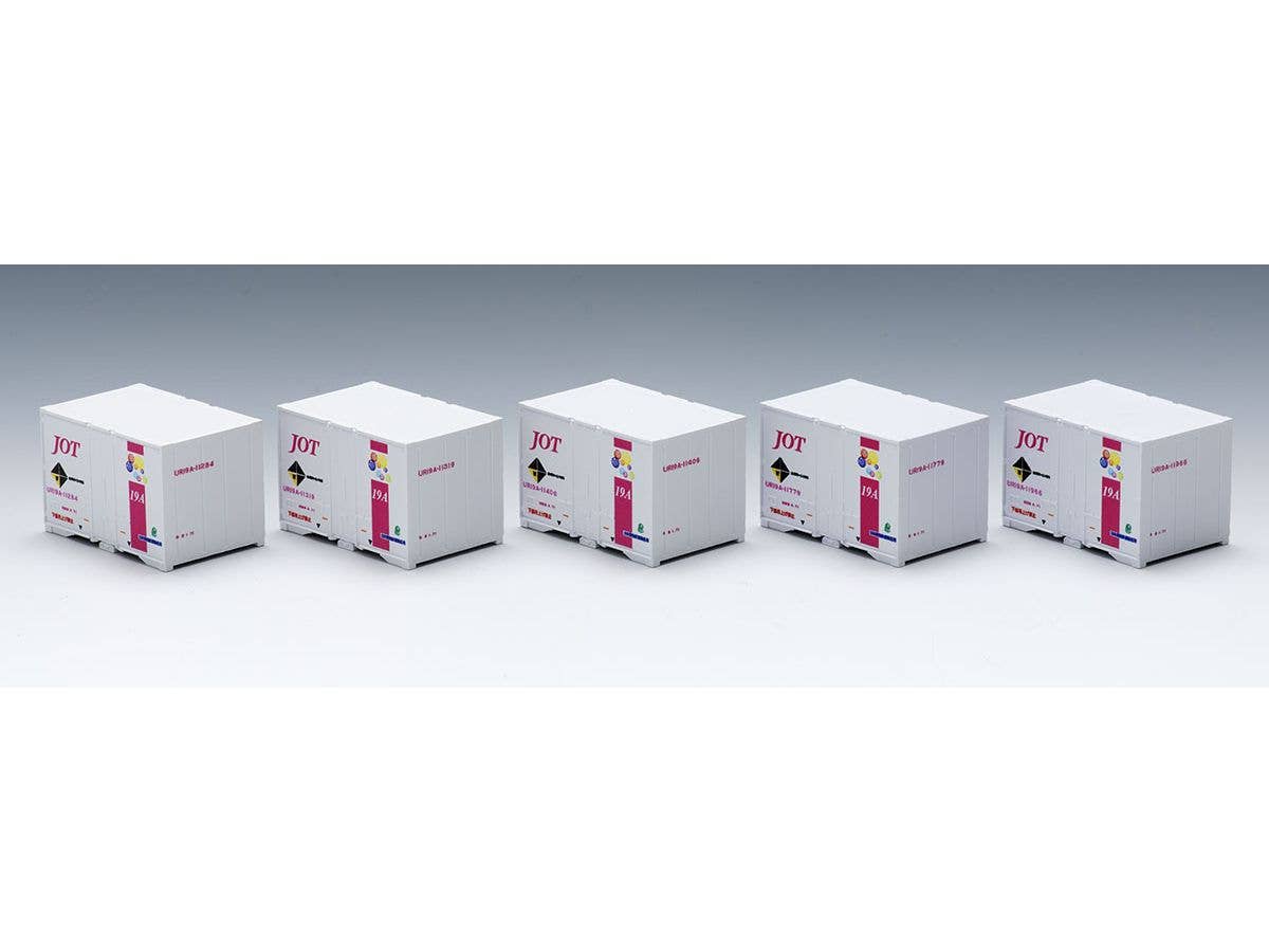 UR19A-10000 type Container (Nippon Oil Transportation, pink, 5 units)