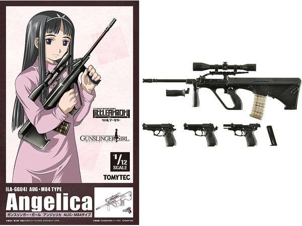 Little Armory [LA-GG04] GUNSLINGER GIRL Angelica AUG / M84 Type