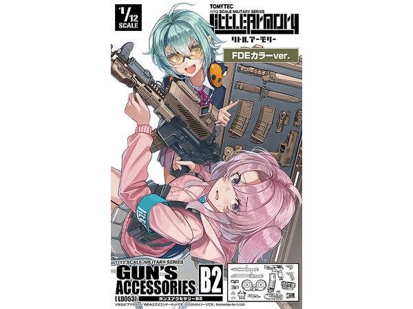 Little Armory [LD053] Gun's Accessories B2 FDE Color ver.