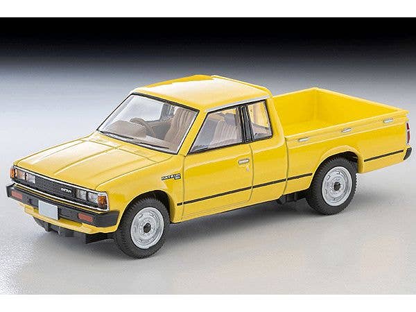 LV-N373b Datsun Truck King Cab GL (Yellow) 1983