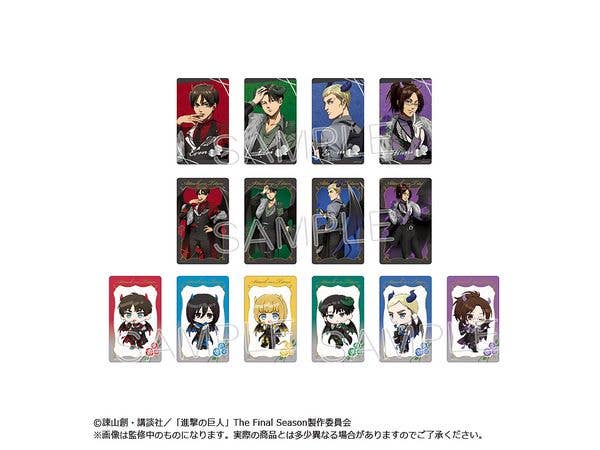 Attack on Titan Clear Card Collection DEVIL Ver. 1 Box (7 pieces)
