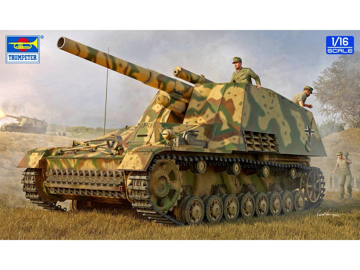 German Sd.Kfz.165 Hummel Early Production