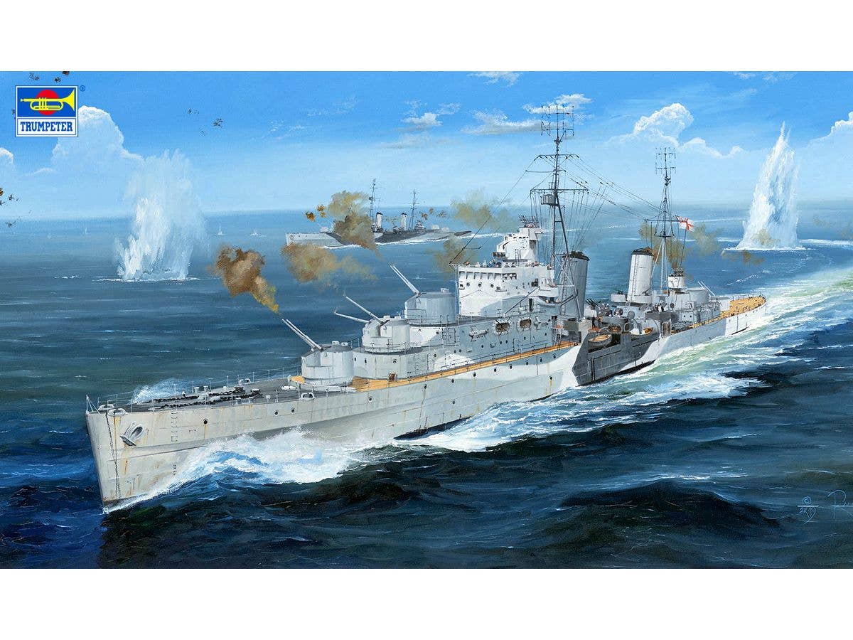 Royal Navy Light Cruiser HMS Argonaut