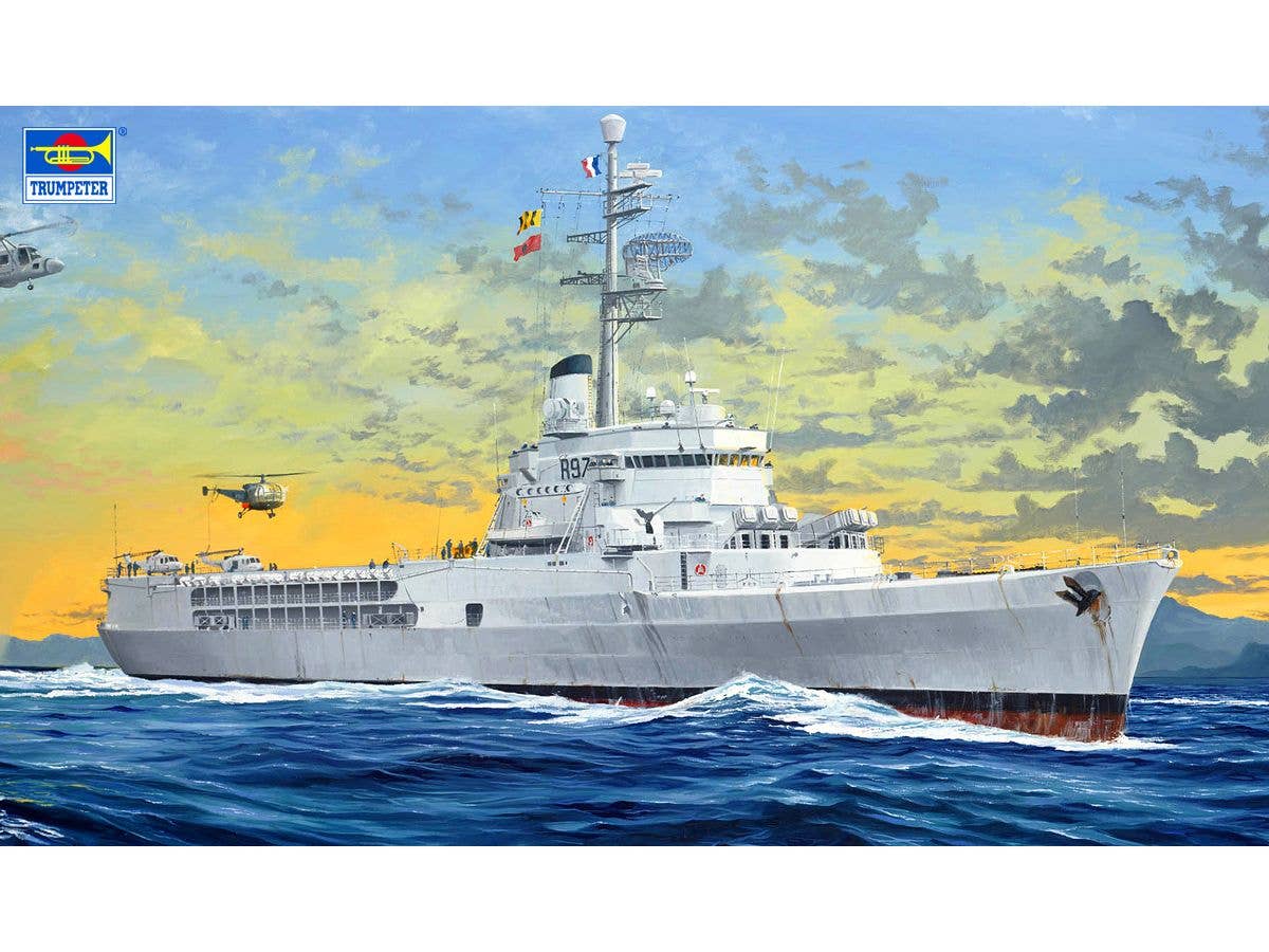 French Navy Helicopter Aircraft Carrier Joan of Arc 2008