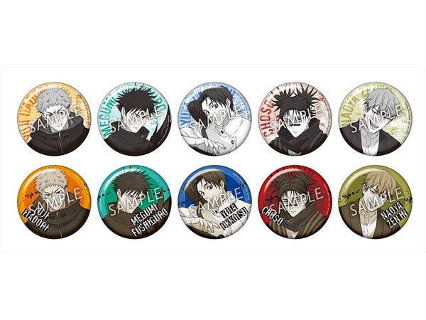 Jujutsu Kaisen: Color Palette GAREKI Can Badge 1 Box (10 pieces)