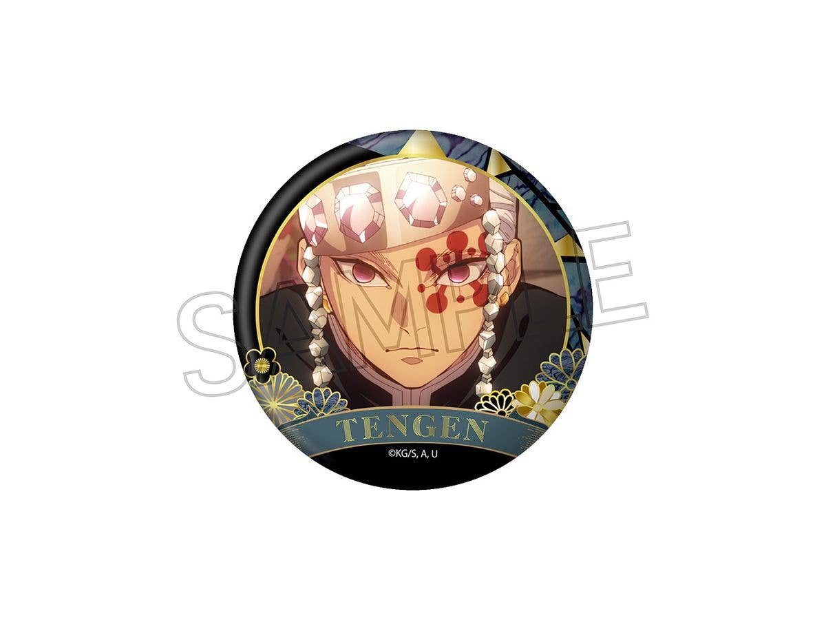 Demon Slayer: Kimetsu no Yaiba - Mother-of-Pearl Style Series Can Badge Vol. 4 - Uzui Tengen