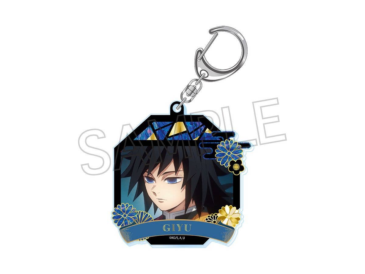 Demon Slayer: Kimetsu no Yaiba - Mother-of-Pearl Style Series Acrylic Keychain Vol. 4 - Giyu Tomioka