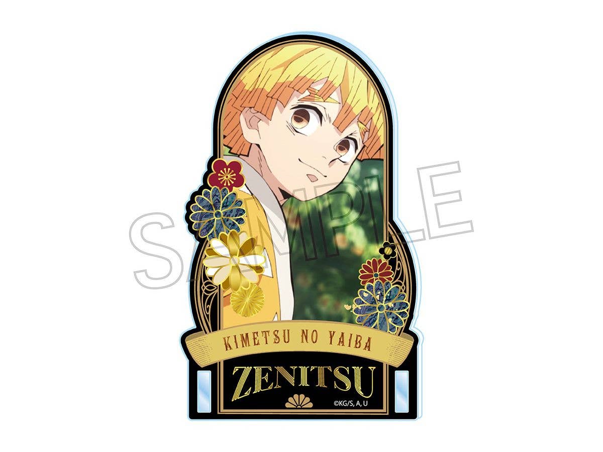 Demon Slayer: Kimetsu no Yaiba - Mother-of-Pearl Style Series Acrylic Stand Vol. 4 - Zenitsu Agatsuma